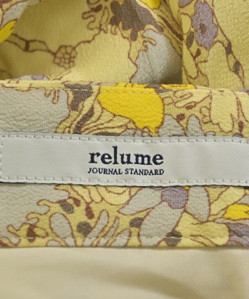JOURNAL STANDARD relume（ジャーナルスタンダードレリューム）ロング・マキシ丈スカート 黄 サイズ:38(M位) レディース/2200719572050