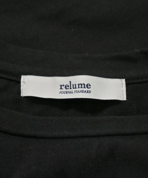 JOURNAL STANDARD relume（ジャーナルスタンダードレリューム）Tシャツ・カットソー 黒 サイズ:F レディース/2200719572081