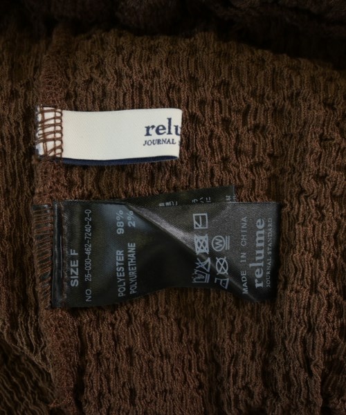 JOURNAL STANDARD relume（ジャーナルスタンダードレリューム）その他 茶 サイズ:F レディース/2200719225055