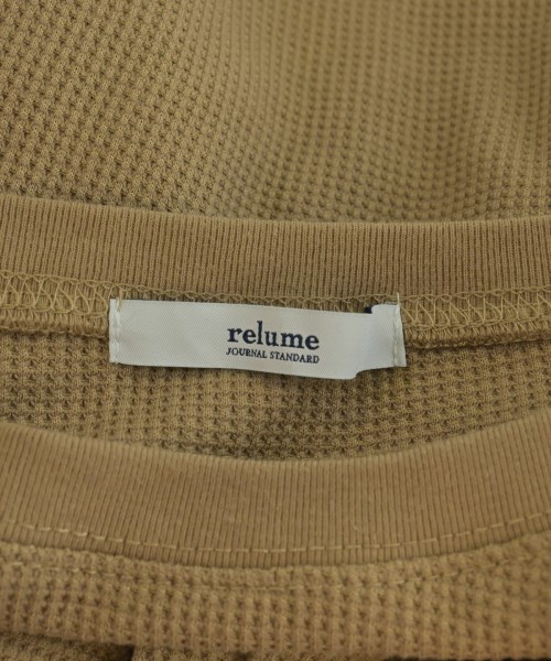 JOURNAL STANDARD relume（ジャーナルスタンダードレリューム）Tシャツ・カットソー ベージュ サイズ:F レディース/2200717873128