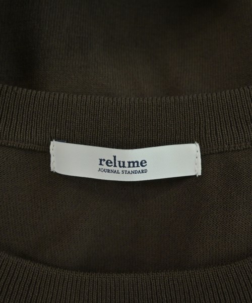 JOURNAL STANDARD relume（ジャーナルスタンダードレリューム）ニット・セーター 茶 サイズ:F レディース/2200719439063
