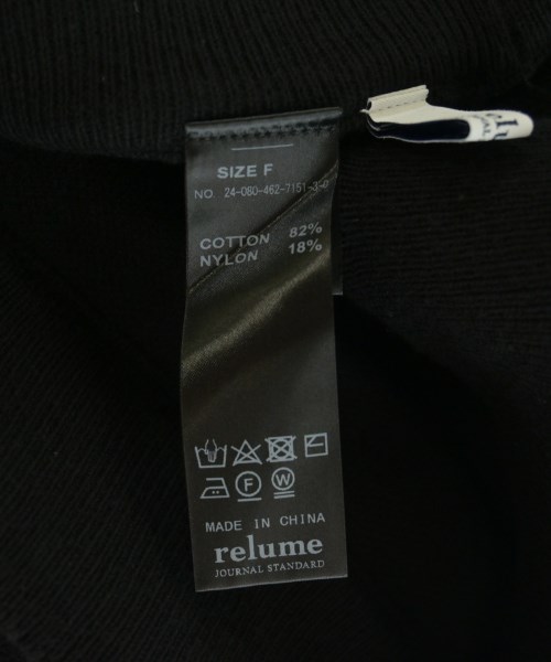 JOURNAL STANDARD relume（ジャーナルスタンダードレリューム）その他 黒 サイズ:F レディース/2200721292052