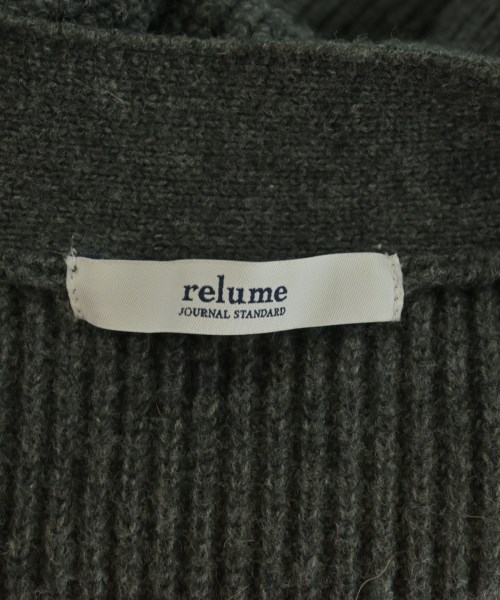 JOURNAL STANDARD relume（ジャーナルスタンダードレリューム）カーディガン グレー サイズ:F レディース/2200721292106