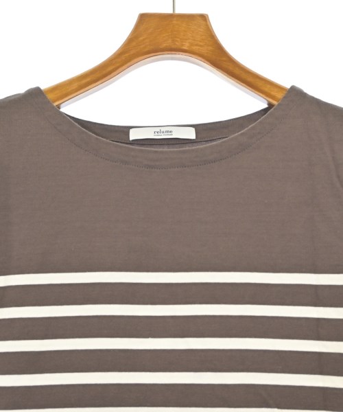 JOURNAL STANDARD relume（ジャーナルスタンダードレリューム）Tシャツ・カットソー 茶 サイズ:F レディース/2200718705084
