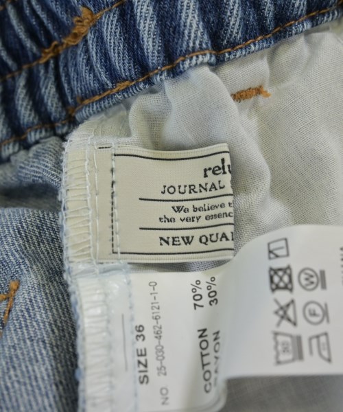 JOURNAL STANDARD relume（ジャーナルスタンダードレリューム）デニムパンツ 青 サイズ:36(S位) レディース/2200717889037