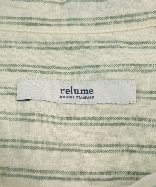 JOURNAL STANDARD relume（ジャーナルスタンダードレリューム）カジュアルシャツ 白 サイズ:F レディース/2200717889242