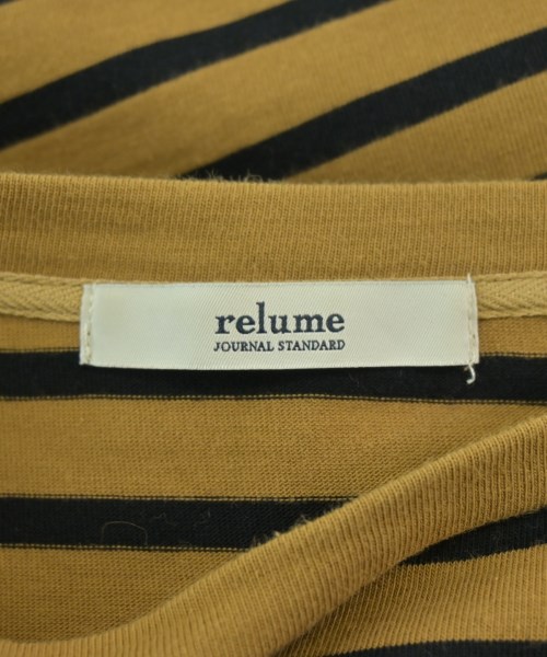 JOURNAL STANDARD relume（ジャーナルスタンダードレリューム）Tシャツ・カットソー 茶 サイズ:F レディース/2200719026027