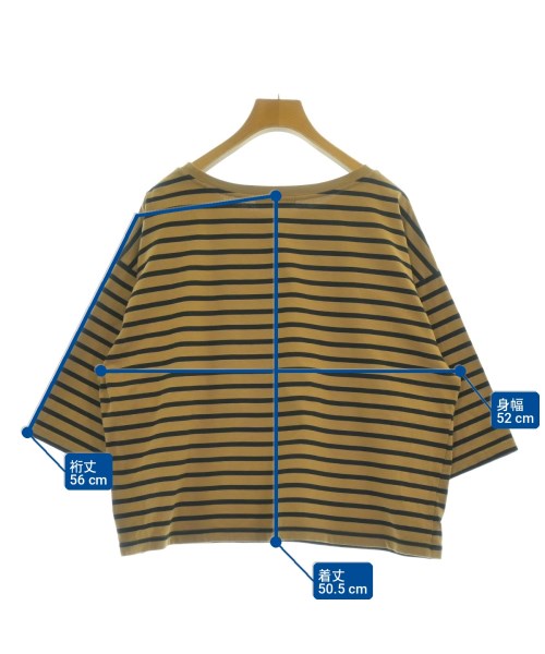 JOURNAL STANDARD relume（ジャーナルスタンダードレリューム）Tシャツ・カットソー 茶 サイズ:F レディース/2200719026027