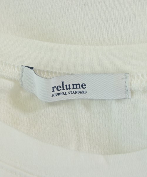 JOURNAL STANDARD relume（ジャーナルスタンダードレリューム）Tシャツ・カットソー 白 サイズ:F レディース/2200721227016