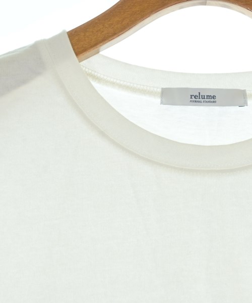 JOURNAL STANDARD relume（ジャーナルスタンダードレリューム）Tシャツ・カットソー 白 サイズ:F レディース/2200721227016