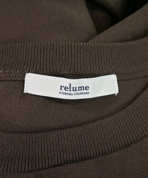 JOURNAL STANDARD relume（ジャーナルスタンダードレリューム）ニット・セーター 茶 サイズ:F レディース/2200721854052