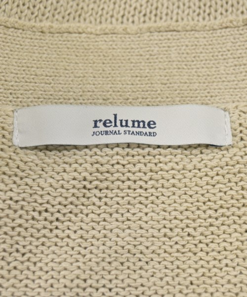 JOURNAL STANDARD relume（ジャーナルスタンダードレリューム）カーディガン ベージュ サイズ:F レディース/2200720940046