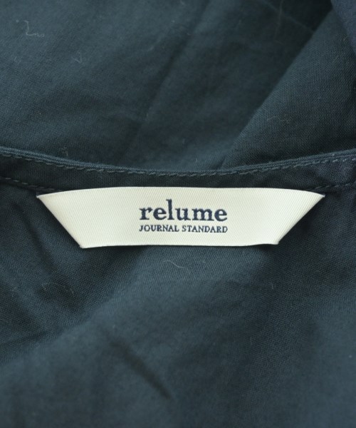 JOURNAL STANDARD relume（ジャーナルスタンダードレリューム）カジュアルシャツ 紺 サイズ:F レディース/2200721478036