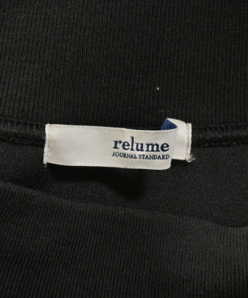 JOURNAL STANDARD relume（ジャーナルスタンダードレリューム）スウェット 黒 サイズ:F レディース/2200723038092