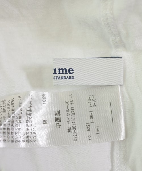 JOURNAL STANDARD relume（ジャーナルスタンダードレリューム）Tシャツ・カットソー 白 サイズ:F レディース/2200723176053