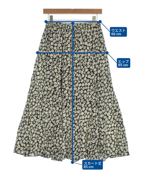 JOURNAL STANDARD relume（ジャーナルスタンダードレリューム）ロング・マキシ丈スカート 黒 サイズ:F レディース/2200725750107