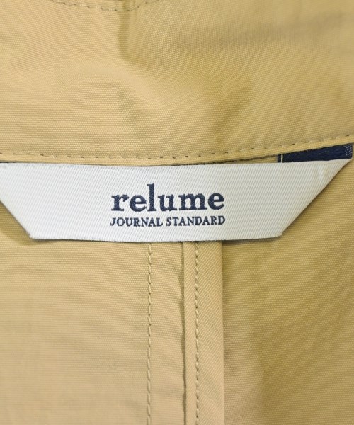 JOURNAL STANDARD relume（ジャーナルスタンダードレリューム）チェスターコート ベージュ サイズ:F レディース/2200679936046