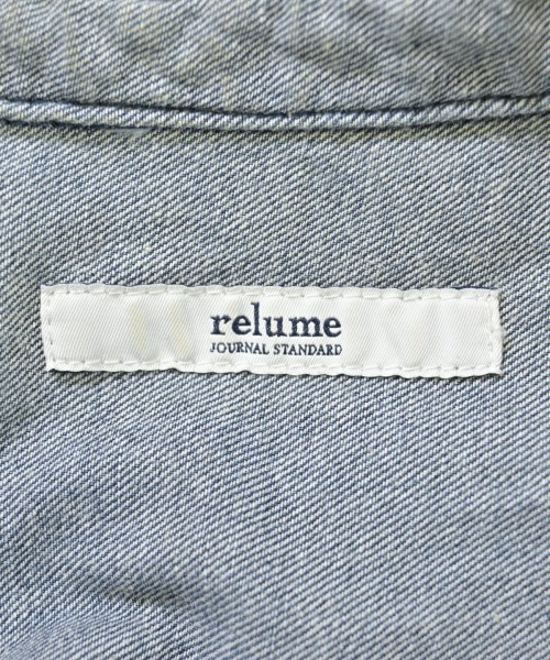 JOURNAL STANDARD relume（ジャーナルスタンダードレリューム）カジュアルシャツ 紺 サイズ:F レディース/2200675688062