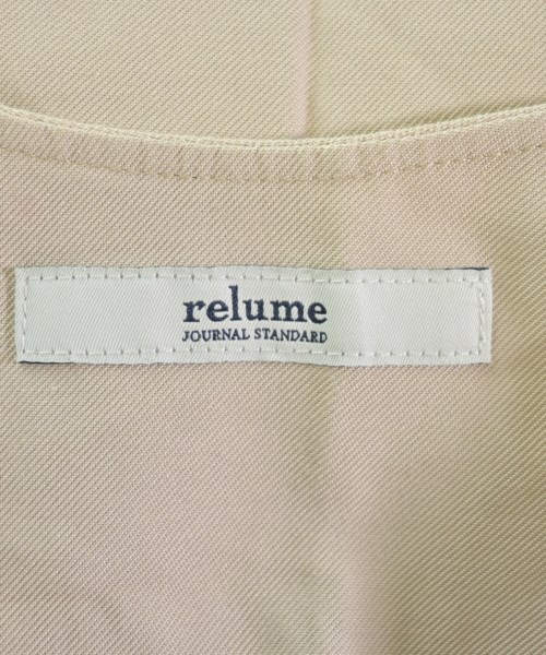 JOURNAL STANDARD relume（ジャーナルスタンダードレリューム）ワンピース ベージュ サイズ:F レディース/2200683339024