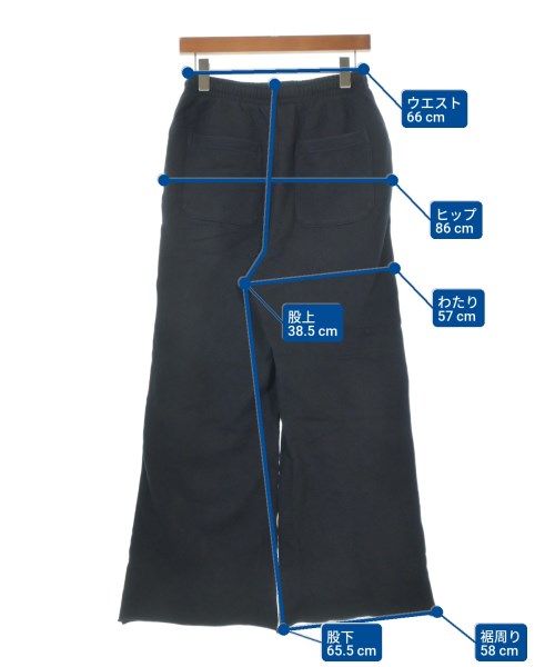 JOURNAL STANDARD relume（ジャーナルスタンダードレリューム）スウェットパンツ 黒 サイズ:F レディース/2200660634081