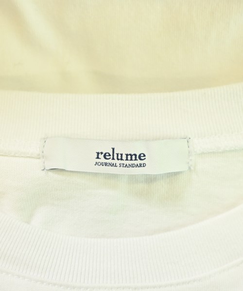JOURNAL STANDARD relume（ジャーナルスタンダードレリューム）Tシャツ・カットソー 白 サイズ:F レディース/2200680985033