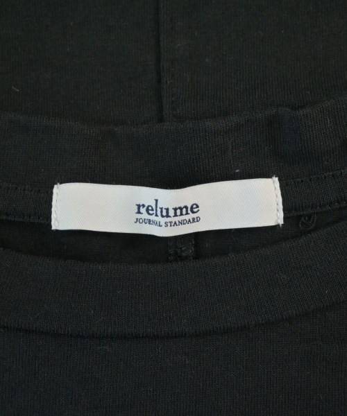JOURNAL STANDARD relume（ジャーナルスタンダードレリューム）Tシャツ・カットソー 黒 サイズ:F レディース/2200678222010