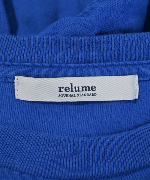 JOURNAL STANDARD relume（ジャーナルスタンダードレリューム）Tシャツ・カットソー 青 サイズ:F レディース/2200685555156