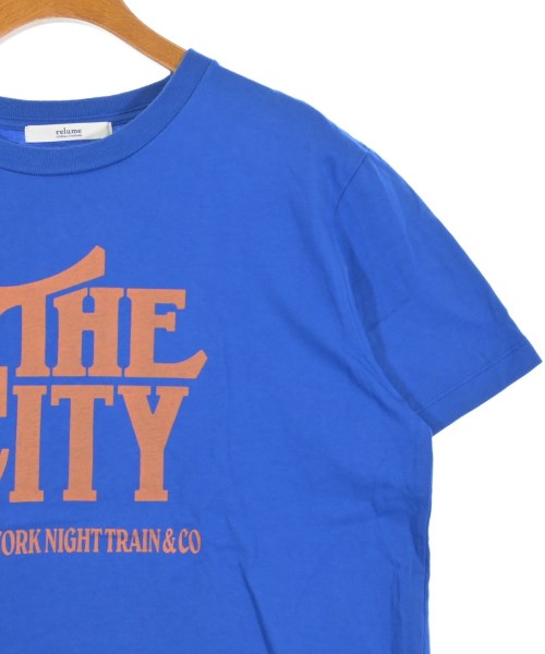 JOURNAL STANDARD relume（ジャーナルスタンダードレリューム）Tシャツ・カットソー 青 サイズ:F レディース/2200685555156