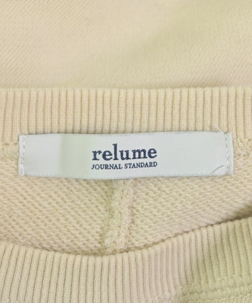 JOURNAL STANDARD relume（ジャーナルスタンダードレリューム）スウェット ベージュ サイズ:F レディース/2200685777015