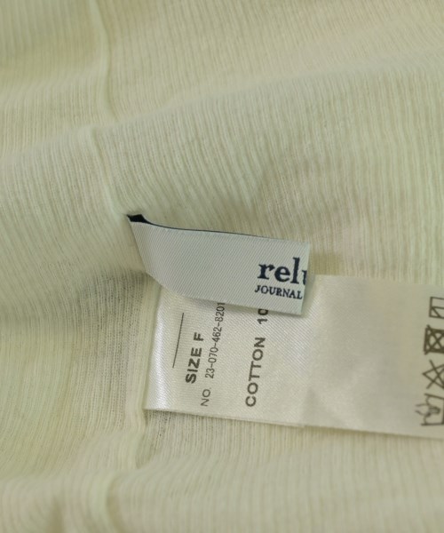 JOURNAL STANDARD relume（ジャーナルスタンダードレリューム）Tシャツ・カットソー 白 サイズ:F レディース/2200680772060