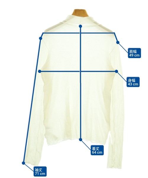 JOURNAL STANDARD relume（ジャーナルスタンダードレリューム）Tシャツ・カットソー 白 サイズ:F レディース/2200680772060
