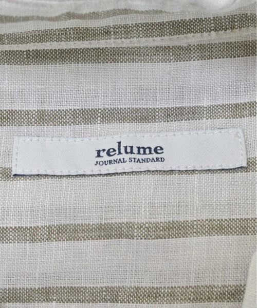 JOURNAL STANDARD relume（ジャーナルスタンダードレリューム）カジュアルシャツ 白 サイズ:F レディース/2200683096101