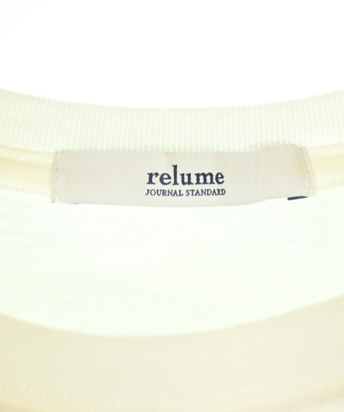 JOURNAL STANDARD relume（ジャーナルスタンダードレリューム）Tシャツ・カットソー 白 サイズ:F レディース/2200685355053