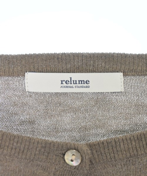 JOURNAL STANDARD relume（ジャーナルスタンダードレリューム）ニット・セーター 茶 サイズ:F レディース/2200681374140
