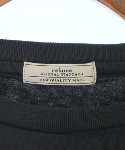 JOURNAL STANDARD relume（ジャーナルスタンダードレリューム）Tシャツ・カットソー 黒 サイズ:F レディース/2200679273073