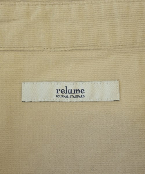 JOURNAL STANDARD relume（ジャーナルスタンダードレリューム）カジュアルシャツ ベージュ サイズ:F レディース/2200682841023