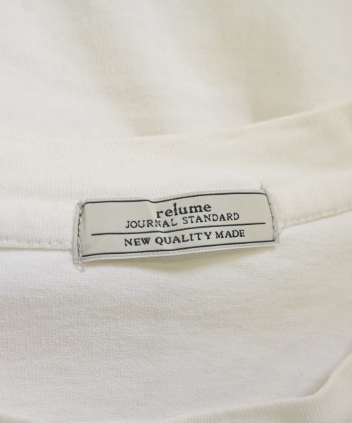 JOURNAL STANDARD relume（ジャーナルスタンダードレリューム）Tシャツ・カットソー 白 サイズ:F レディース/2200683187151