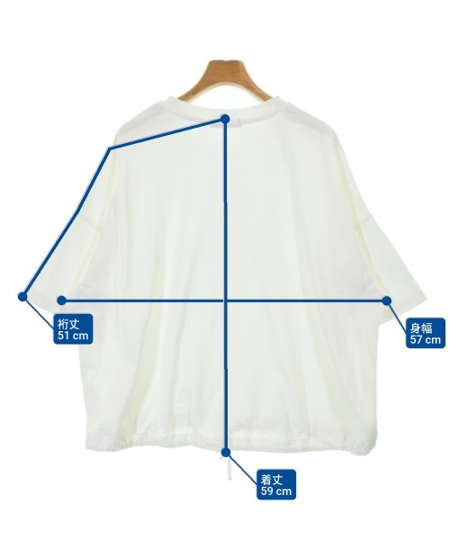JOURNAL STANDARD relume（ジャーナルスタンダードレリューム）Tシャツ・カットソー 白 サイズ:F レディース/2200683187151