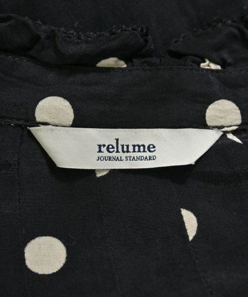 JOURNAL STANDARD relume（ジャーナルスタンダードレリューム）ワンピース 黒 サイズ:F レディース/2200683217117
