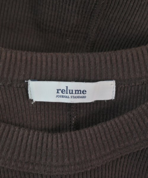 JOURNAL STANDARD relume（ジャーナルスタンダードレリューム）タンクトップ 茶 サイズ:F レディース/2200686632078