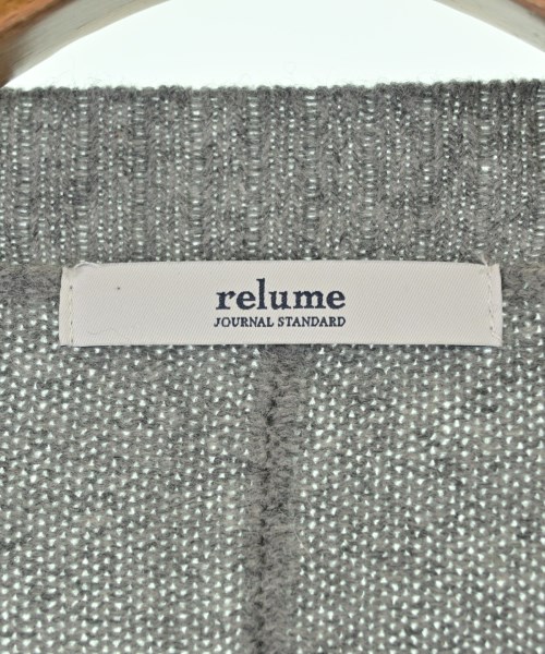 JOURNAL STANDARD relume（ジャーナルスタンダードレリューム）カーディガン グレー サイズ:F レディース/2200682706100
