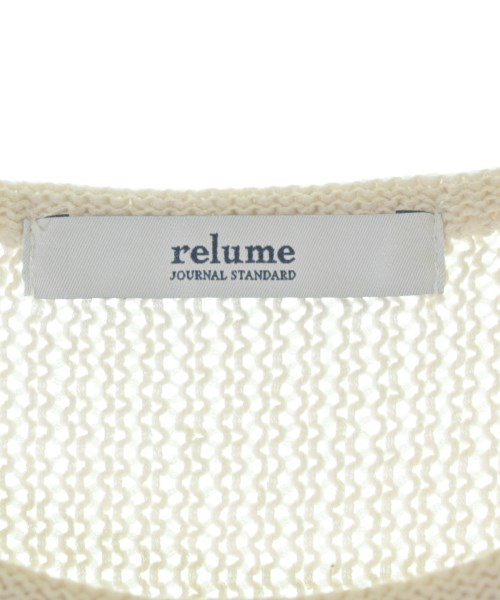 JOURNAL STANDARD relume（ジャーナルスタンダードレリューム）ニット・セーター 白 サイズ:F レディース/2200683607031
