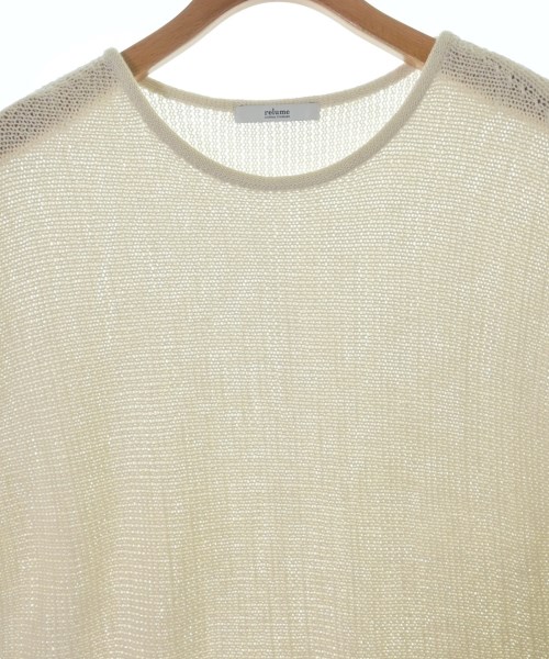 JOURNAL STANDARD relume（ジャーナルスタンダードレリューム）ニット・セーター 白 サイズ:F レディース/2200683607031