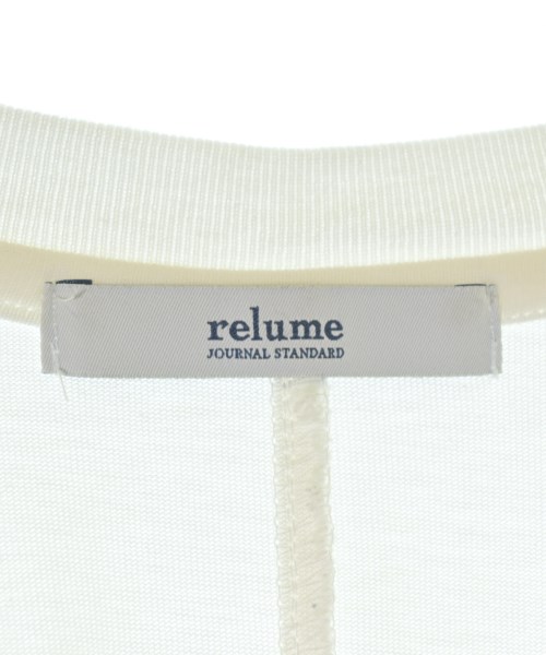JOURNAL STANDARD relume（ジャーナルスタンダードレリューム）Tシャツ・カットソー 白 サイズ:F レディース/2200686137146
