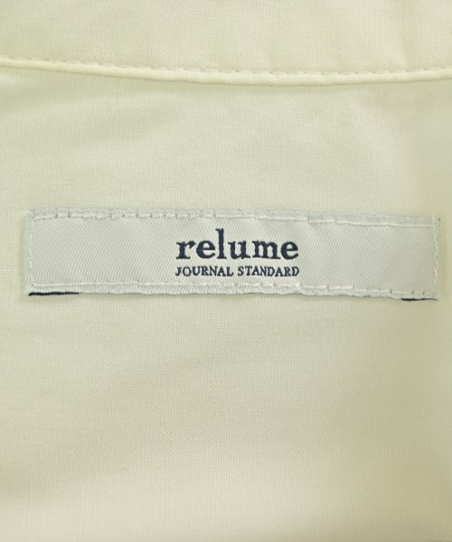 JOURNAL STANDARD relume（ジャーナルスタンダードレリューム）カジュアルシャツ 白 サイズ:F レディース/2200682524094