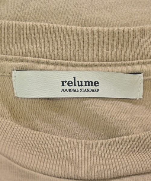 JOURNAL STANDARD relume（ジャーナルスタンダードレリューム）Tシャツ・カットソー ベージュ サイズ:F レディース/2200689094057