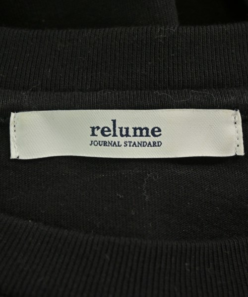 JOURNAL STANDARD relume（ジャーナルスタンダードレリューム）Tシャツ・カットソー 黒 サイズ:F レディース/2200689094064