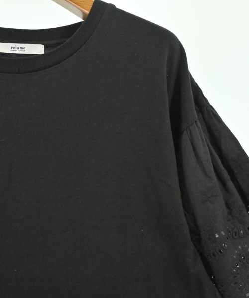 JOURNAL STANDARD relume（ジャーナルスタンダードレリューム）Tシャツ・カットソー 黒 サイズ:F レディース/2200689094064