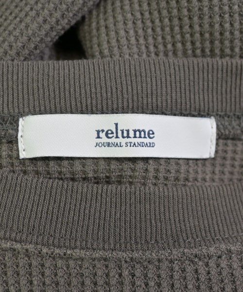 JOURNAL STANDARD relume（ジャーナルスタンダードレリューム）Tシャツ・カットソー 茶 サイズ:F レディース/2200684808123
