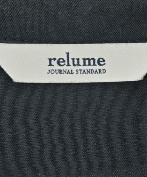 JOURNAL STANDARD relume（ジャーナルスタンダードレリューム）シャツワンピース 黒 サイズ:F レディース/2200690950090